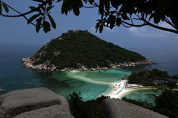 Image showing ASIA THAILAND KO TAO ISLAND KO NANG YUAN