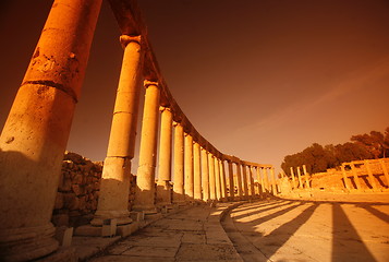 Image showing ASIA MIDDLE EAST JORDAN JERASH