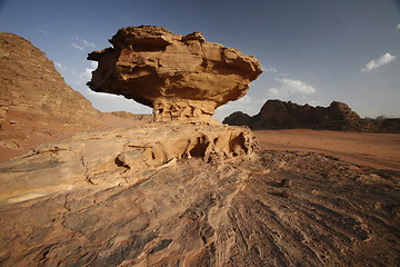 Image showing ASIA MIDDLE EAST JORDAN WADI RUM