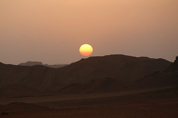 Image showing ASIA MIDDLE EAST JORDAN WADI RUM