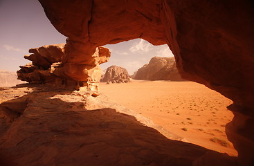 Image showing ASIA MIDDLE EAST JORDAN WADI RUM