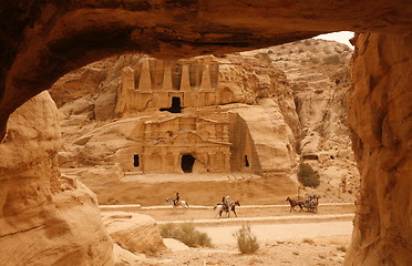 Image showing ASIA MIDDLE EAST JORDAN PETRA