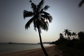 Image showing ASIA THAILAND CHUMPHON BEACH