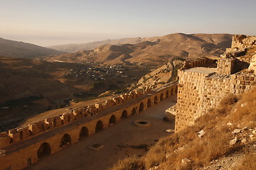 Image showing NAHE OSTEN JORDANIEN KARAK CASTLE