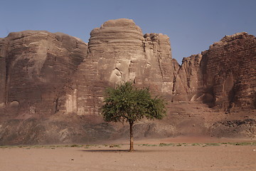 Image showing ASIA MIDDLE EAST JORDAN WADI RUM