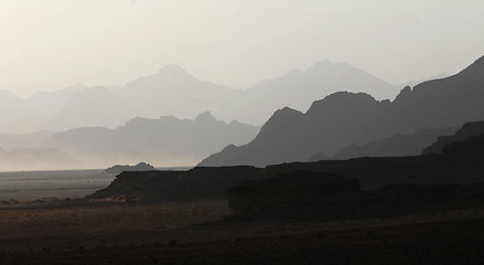 Image showing ASIA MIDDLE EAST JORDAN WADI RUM