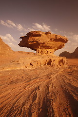 Image showing ASIA MIDDLE EAST JORDAN WADI RUM