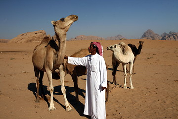 Image showing ASIA MIDDLE EAST JORDAN WADI RUM