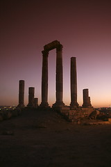 Image showing NAHE OSTEN JORDANIEN AMMAN ZITADELLE