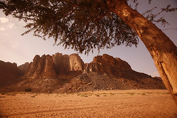 Image showing ASIA MIDDLE EAST JORDAN WADI RUM