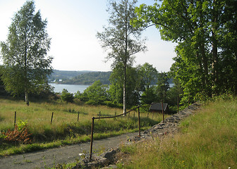 Image showing Along the Norwegian coastline, Vestfold county