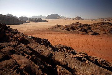 Image showing ASIA MIDDLE EAST JORDAN WADI RUM