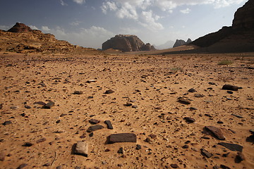 Image showing ASIA MIDDLE EAST JORDAN WADI RUM