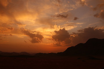 Image showing ASIA MIDDLE EAST JORDAN WADI RUM