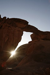 Image showing ASIA MIDDLE EAST JORDAN WADI RUM