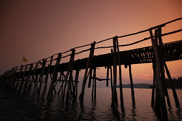 Image showing ASIA THAILAND CHUMPHON BEACH