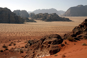 Image showing ASIA MIDDLE EAST JORDAN WADI RUM