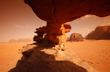 Image showing ASIA MIDDLE EAST JORDAN WADI RUM