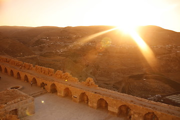 Image showing NAHE OSTEN JORDANIEN KARAK CASTLE