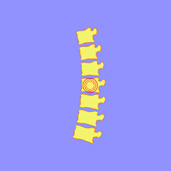 Image showing Spine Icon