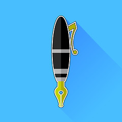 Image showing Fountain Pen Icon