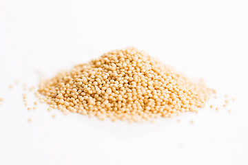 Image showing Raw Organic Amaranth Grain