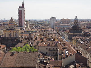 Image showing Aerial view of Turin