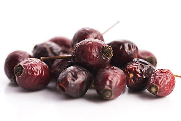 Image showing dry berry rose hips