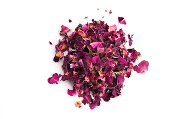 Image showing Rose petals