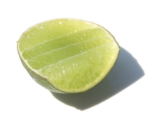 Image showing Lime on white