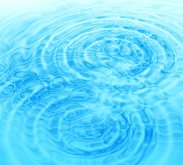 Image showing Water ripples abstract background 