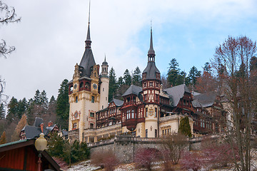 Image showing Peles castle in Romania