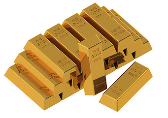 Image showing Gold Bars