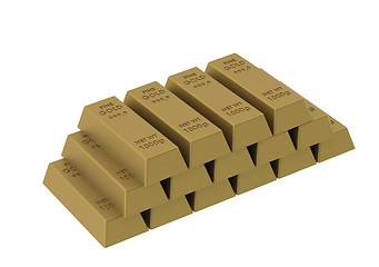 Image showing Gold Bars