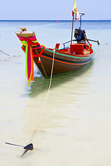 Image showing thailand  in  kho tao bay asia anchor