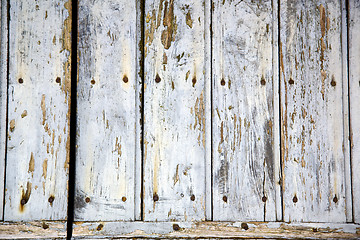 Image showing  cross  arsago abstract   rusty closed wood italy