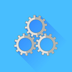 Image showing Set of Gears Icon
