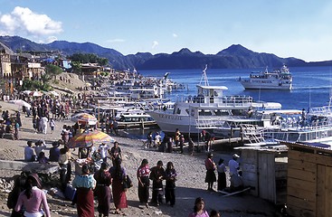 Image showing LATIN AMERICA GUATEMALA LAKE ATITLAN