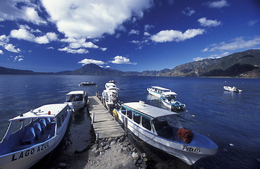 Image showing LATIN AMERICA GUATEMALA LAKE ATITLAN