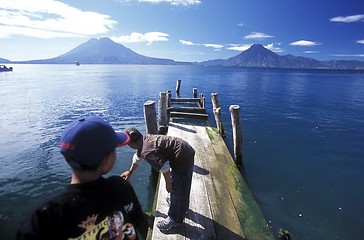 Image showing LATIN AMERICA GUATEMALA LAKE ATITLAN