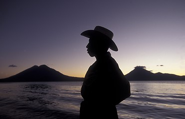 Image showing LATIN AMERICA GUATEMALA LAKE ATITLAN