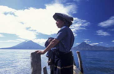 Image showing LATIN AMERICA GUATEMALA LAKE ATITLAN