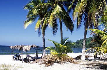 Image showing LATIN AMERICA HONDURAS CARIBIAN SEA