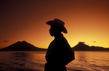 Image showing LATIN AMERICA GUATEMALA LAKE ATITLAN