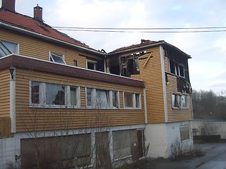 Image showing Burnt building III