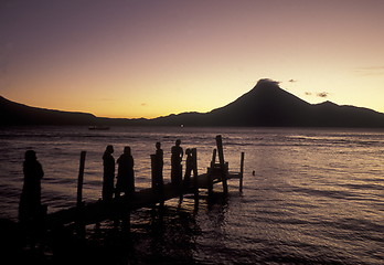 Image showing LATIN AMERICA GUATEMALA LAKE ATITLAN