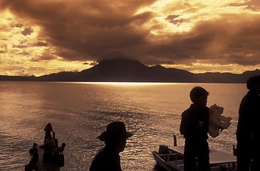 Image showing LATIN AMERICA GUATEMALA LAKE ATITLAN