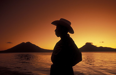 Image showing LATIN AMERICA GUATEMALA LAKE ATITLAN