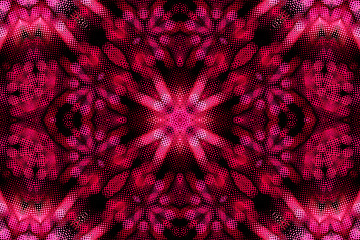 Image showing Bright abstract pattern