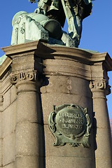 Image showing Statue of Tordenskiold in Oslo